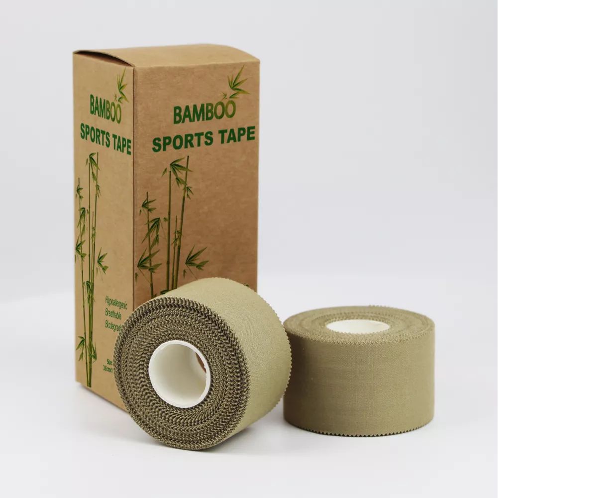 New products Bamboo fiber Biodegradable Sports Athletic Tape 1 buyer 浙江航标医疗科技有限公司